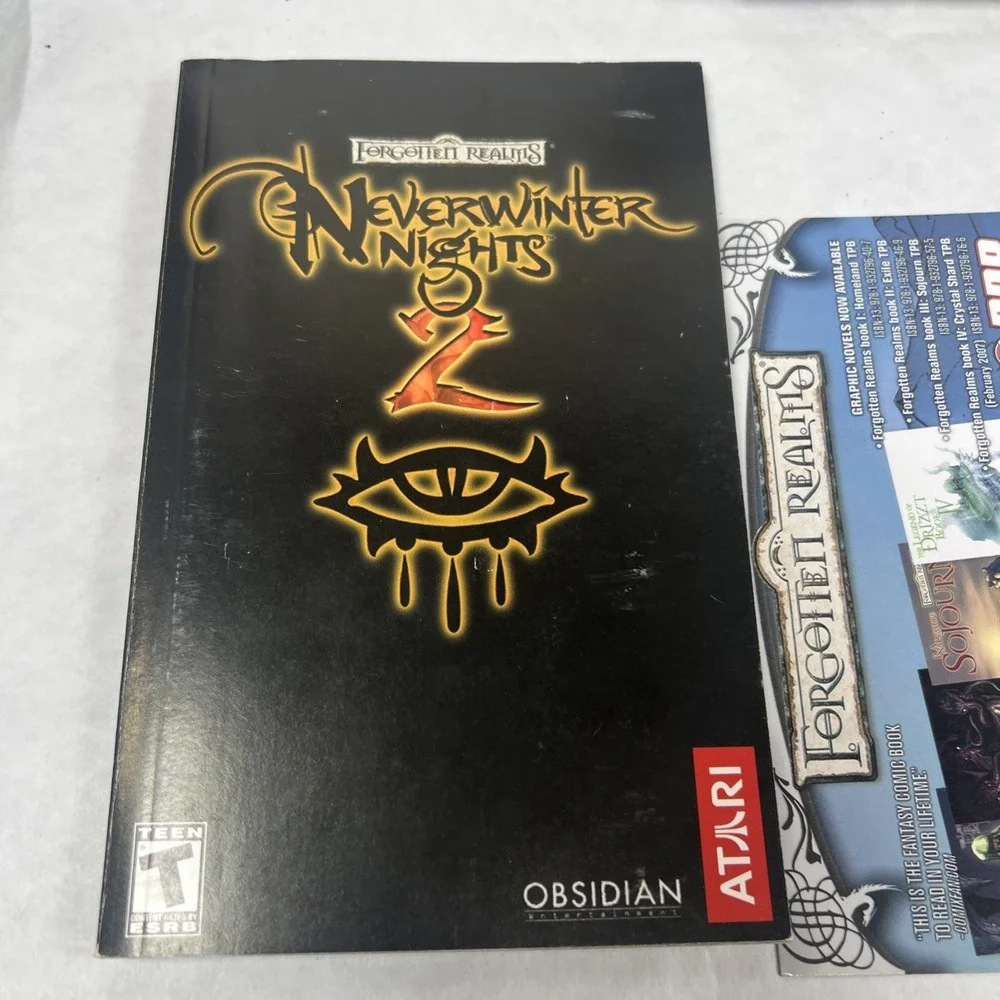 Neverwinter Nights 2‎ Forgotten Realms PC CD-ROM. Compete With Manual CIB